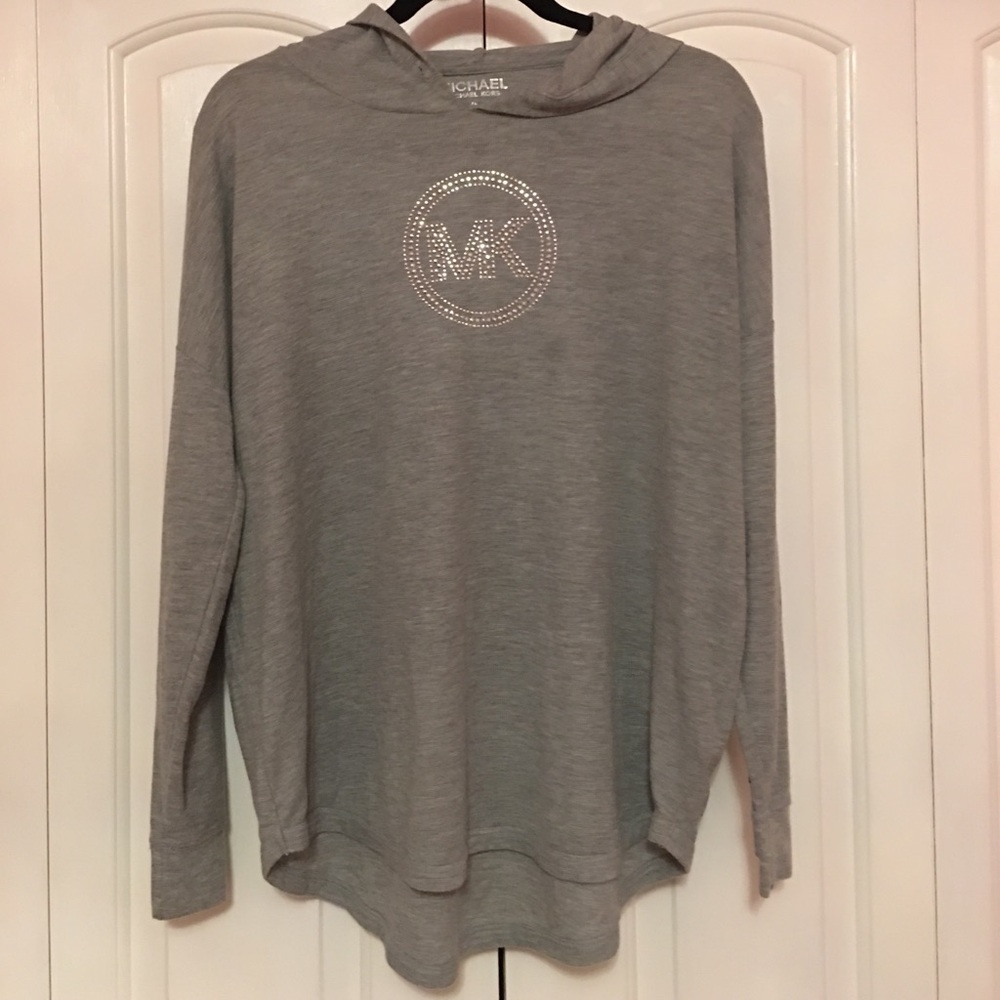 Michael Kors hooded shirt